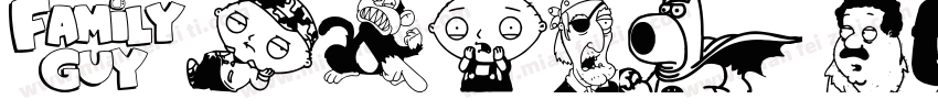 Family Guy字体转换